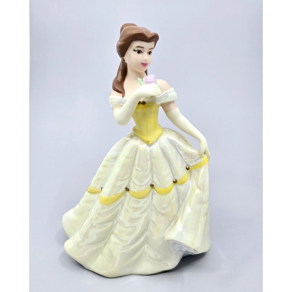 Disney Belle Ceramic Figurine 6" Elegant Collectible
